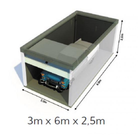 Box 18m2 for storage in Zoetermeer 12x3mtr Box 18m2 for storage in Zoetermeer 12x3mtr