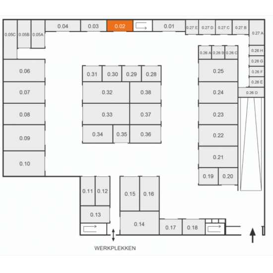 Box 12m2 voor opslag (0.02)