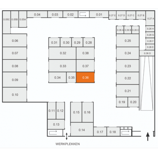 Garage opslag box 22m2 (0.36)