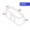 Box 16m2 voor opslag (0.04)