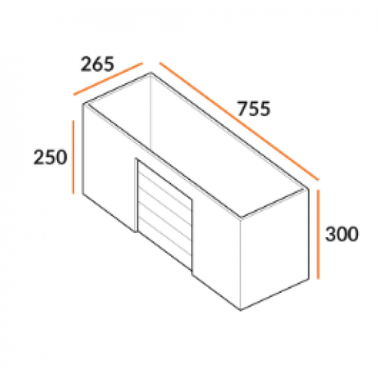 Box 20m2 voor opslag (0.05)