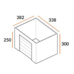 Box 10.5m2 voor opslag (1.23) Box 10.5m2 voor opslag (1.23)