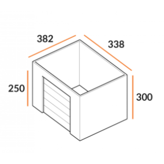 Box 10.5m2 voor opslag (1.23)