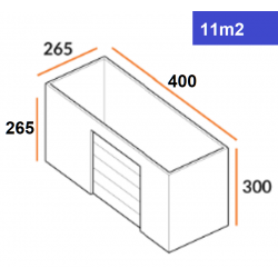 Box 11m2 voor opslag (2.29) Box 11m2 voor opslag (2.29)