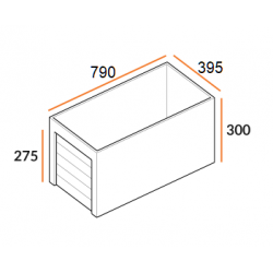 Box 32m2 voor opslag (2.53) Box 32m2 voor opslag (2.53)
