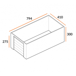 Box 33m2 voor opslag (2.08) Box 33m2 voor opslag (2.08)