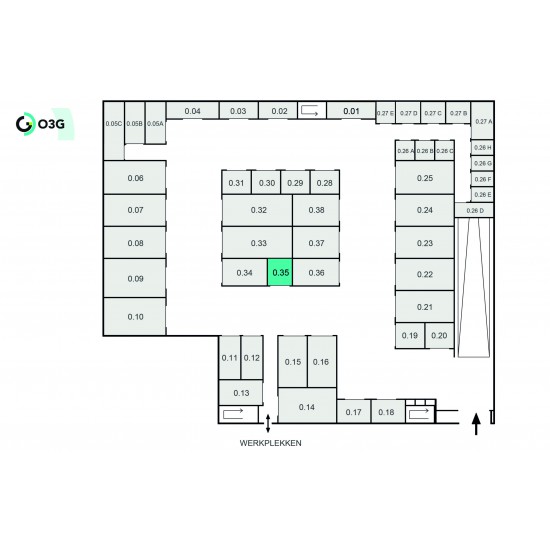 Box 11m2 voor opslag (0.35)